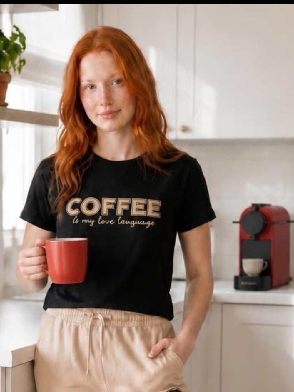 "Coffee is My Love Language" Lounge/PJ Set